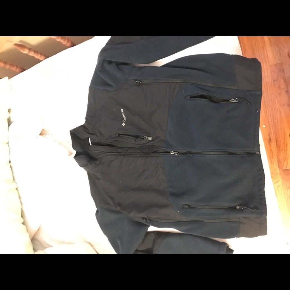 Columbia Men’s Interchange Jacket size XL, Nvy/Blk - Picture 2 of 4